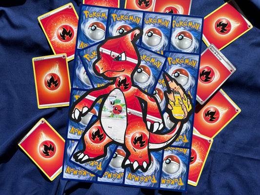 #005 CHARMELEON Pokémon Card Cut Art