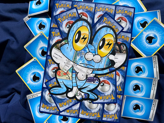 #656 FROAKIE Pokémon Card Cut Art