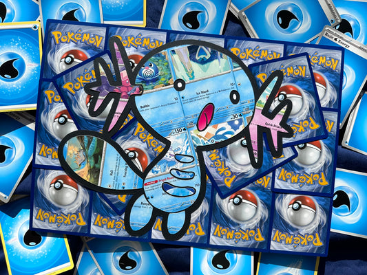 #194 WOOPER Pokémon Card Cut Art