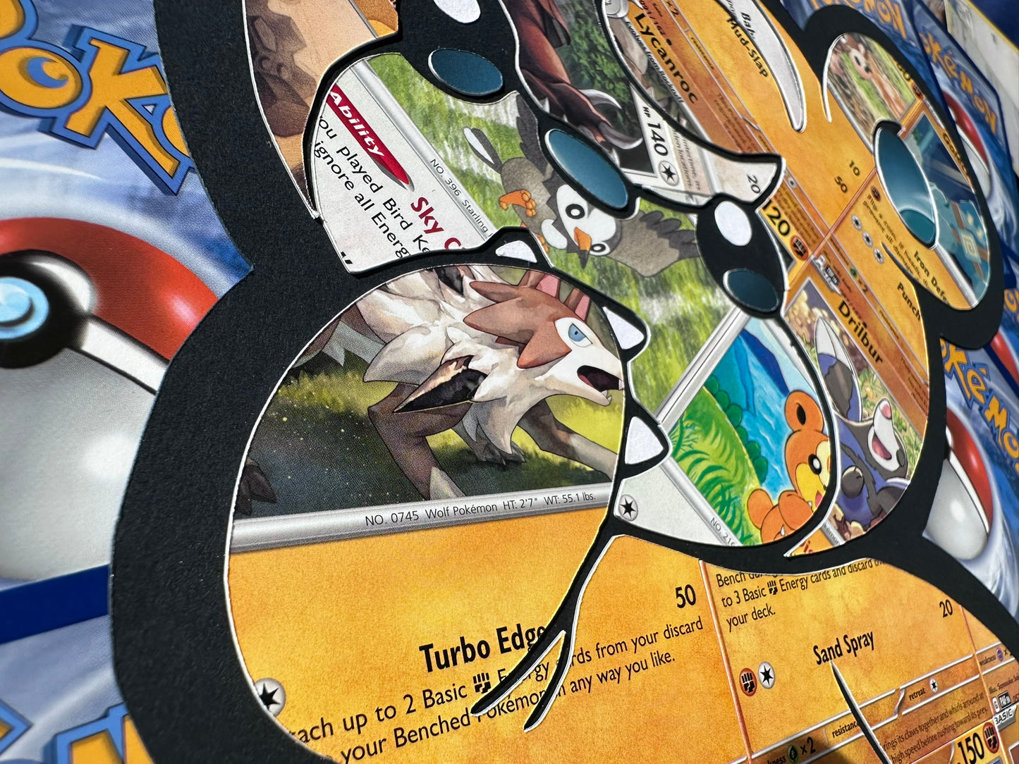 #216 TEDDIURSA Pokémon Card Cut Art