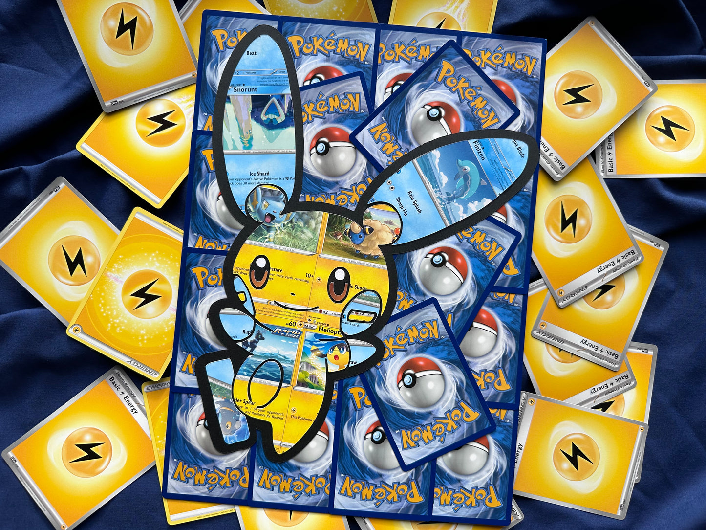 #312 MINUN Pokémon Card Cut Art