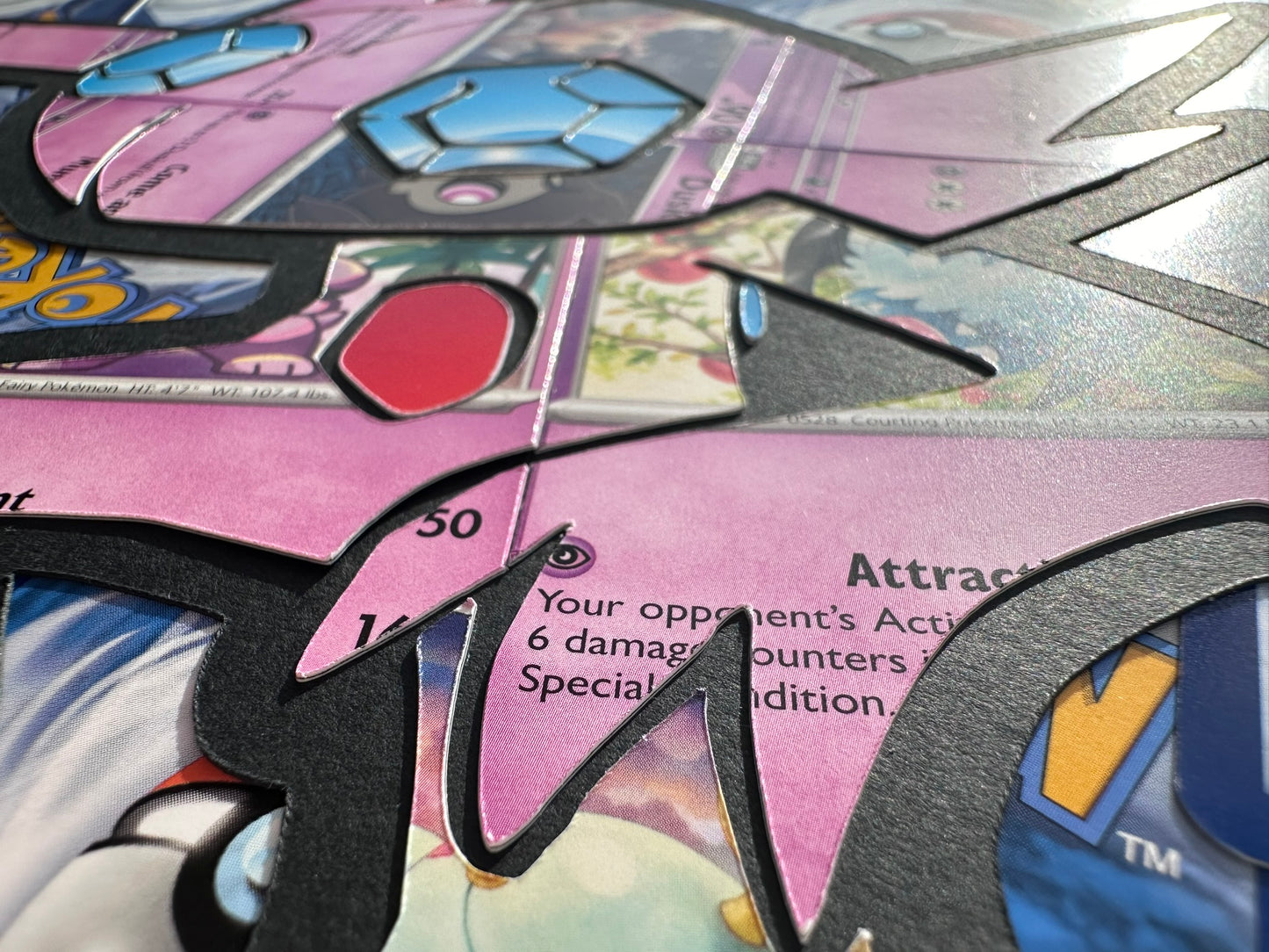 #302 SABLEYE Pokémon Card Cut Art