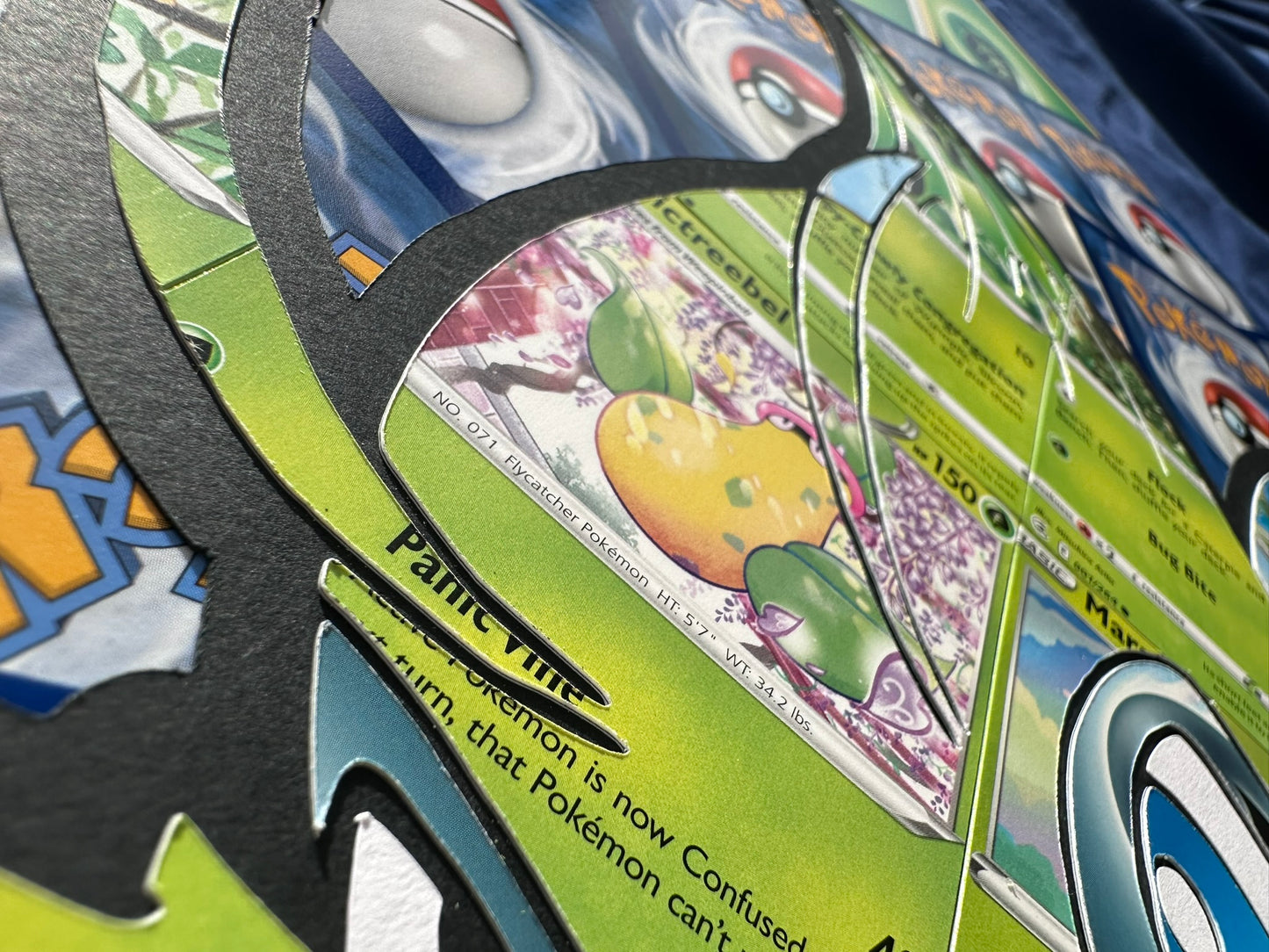 #251 CELEBI Pokémon Card Cut Art