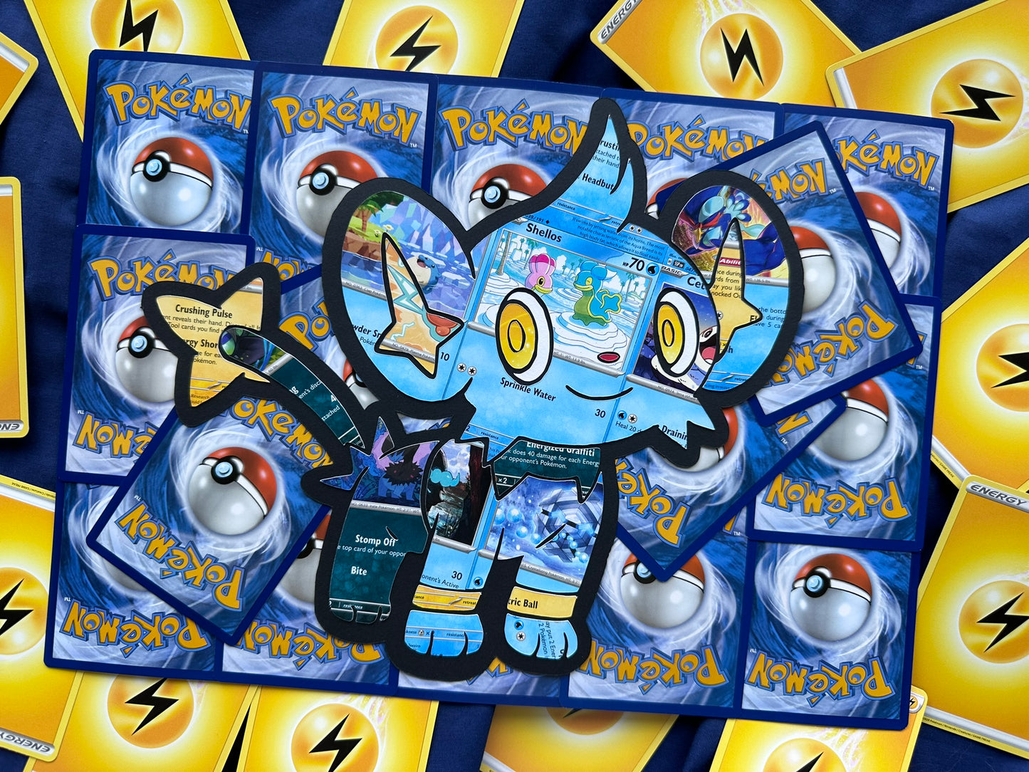 403 SHINX Pokmon Card Cut Art Runic Cards 403 SHINX Pokmon Card Cut Art Runic Cards