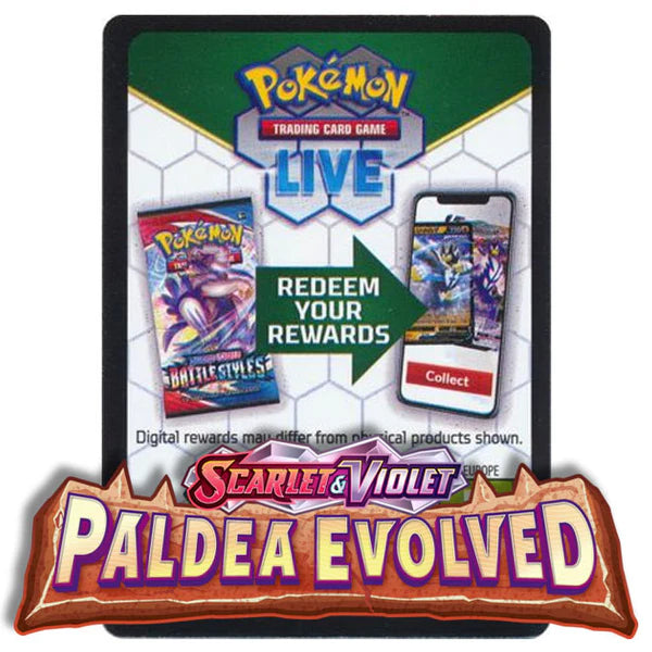 Pokemon TCG Live Codes x 10: Scarlet & Violet - Paldea Evolved